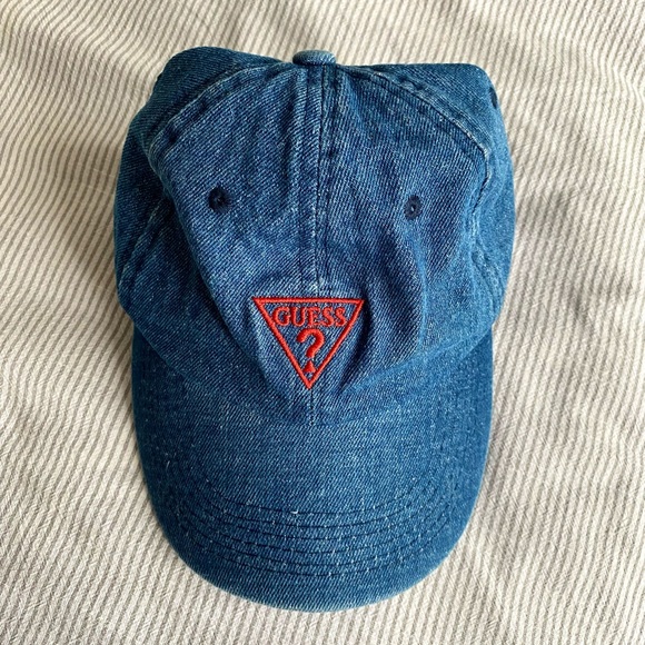 Nwt Guess X Denim X Triangle X Strap 